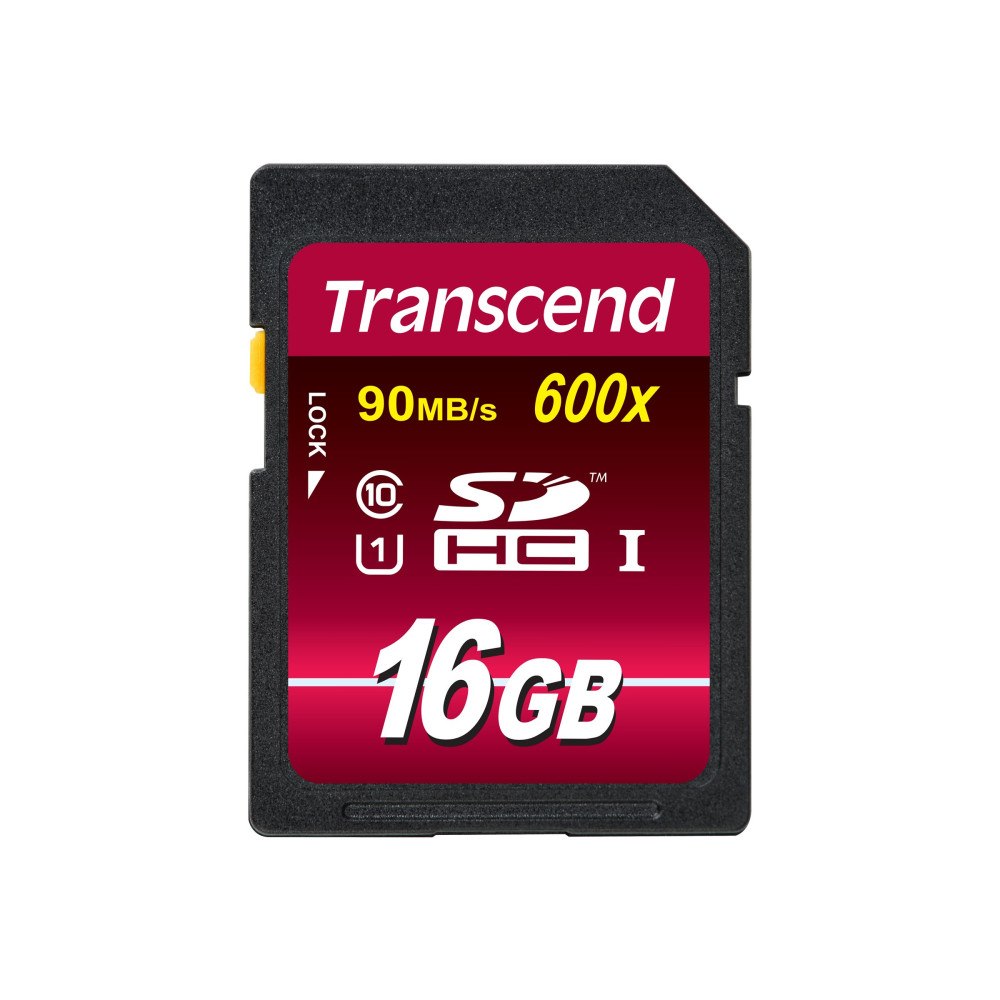 Transcend Information Transcend - flash-minneskort - 16 GB - SDHC UHS-I