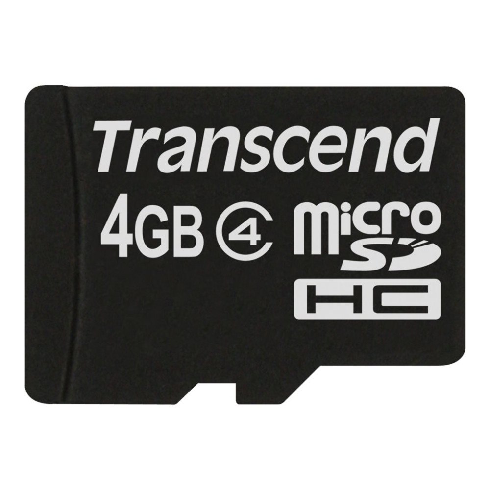Transcend Information Transcend - flash-minneskort - 4 GB - microSDHC