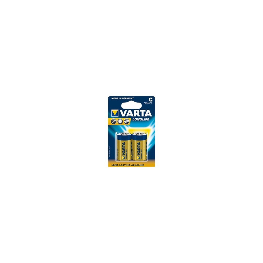 Varta Varta Longlife 04114 batteri - 2 x C - alkaliskt