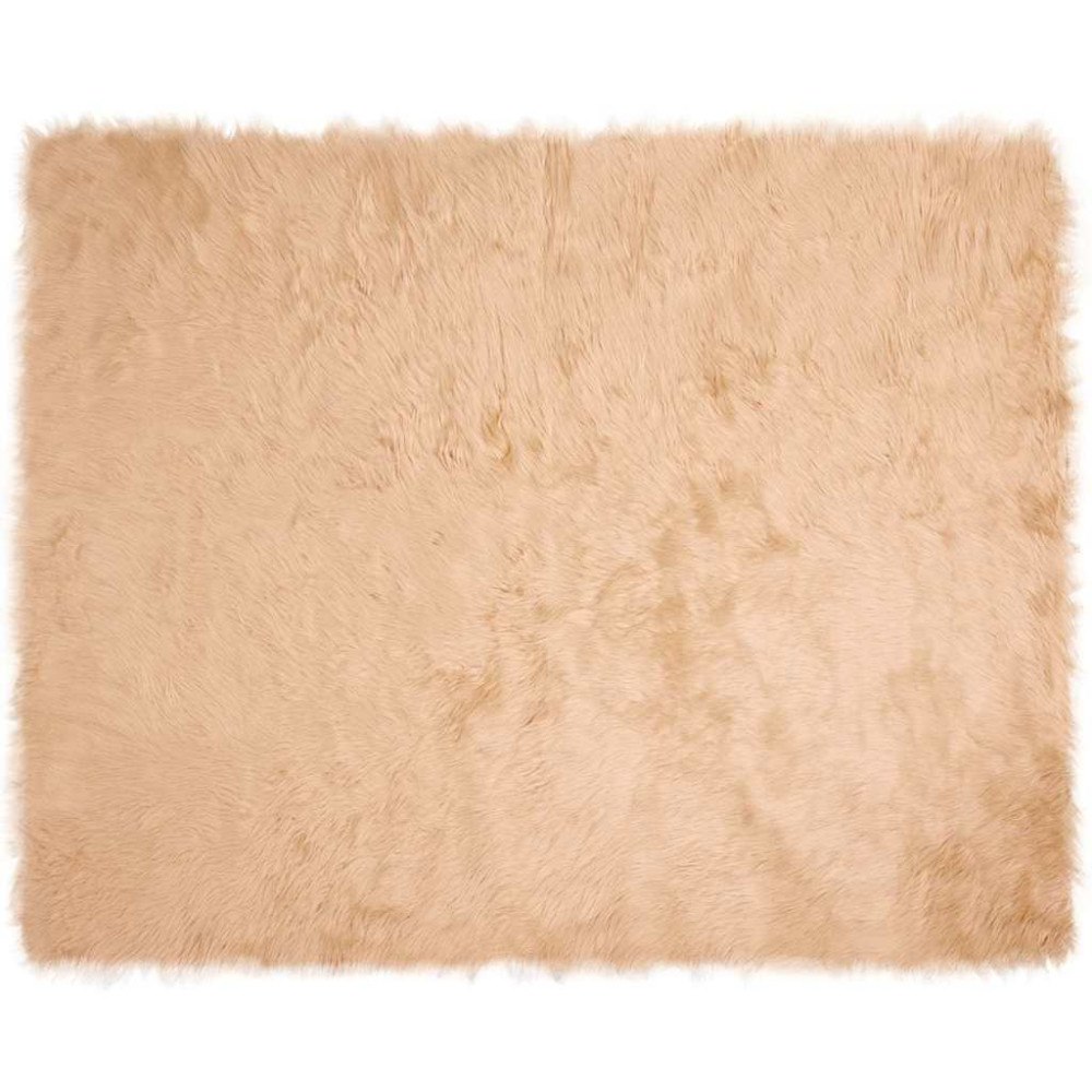 vidaXL Fusk Skinnmatta Tafalla Beige 200 x 280 cm Polyester