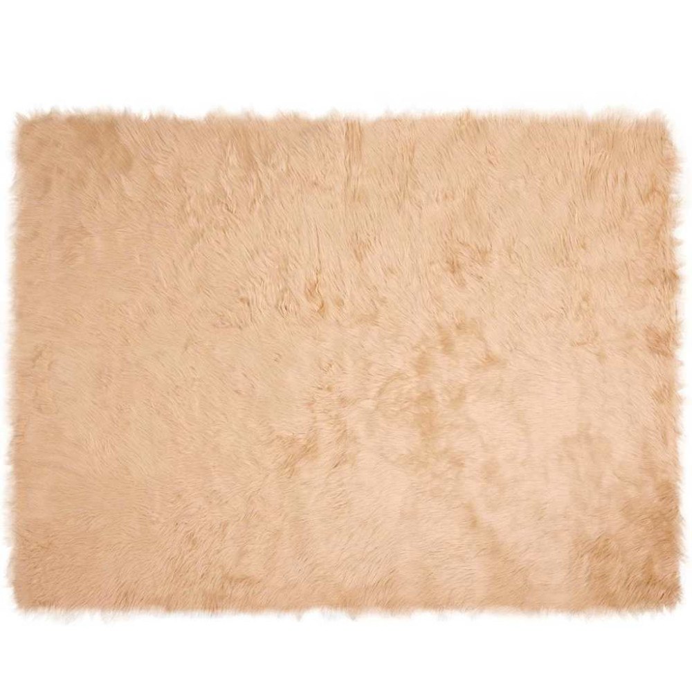 vidaXL Fusk Skinnmatta Tafalla Beige 240 x 340 cm Polyester