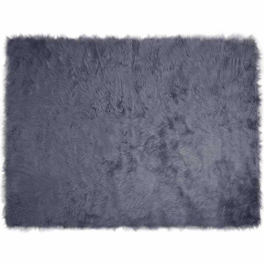 vidaXL Fusk Skinnmatta Tafalla Antracit 240 x 340 cm Polyester