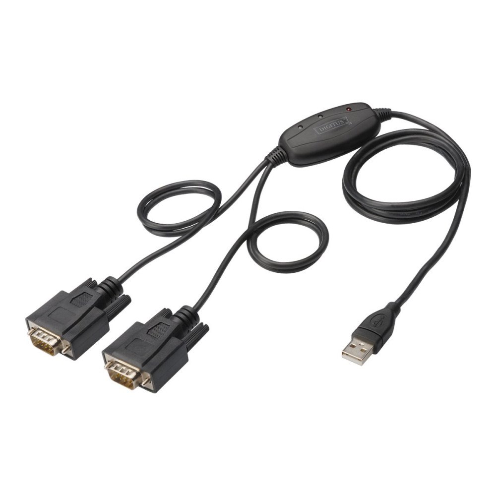 Digitus DIGITUS DA-70158 - seriell adapter - USB - RS-232 x 2