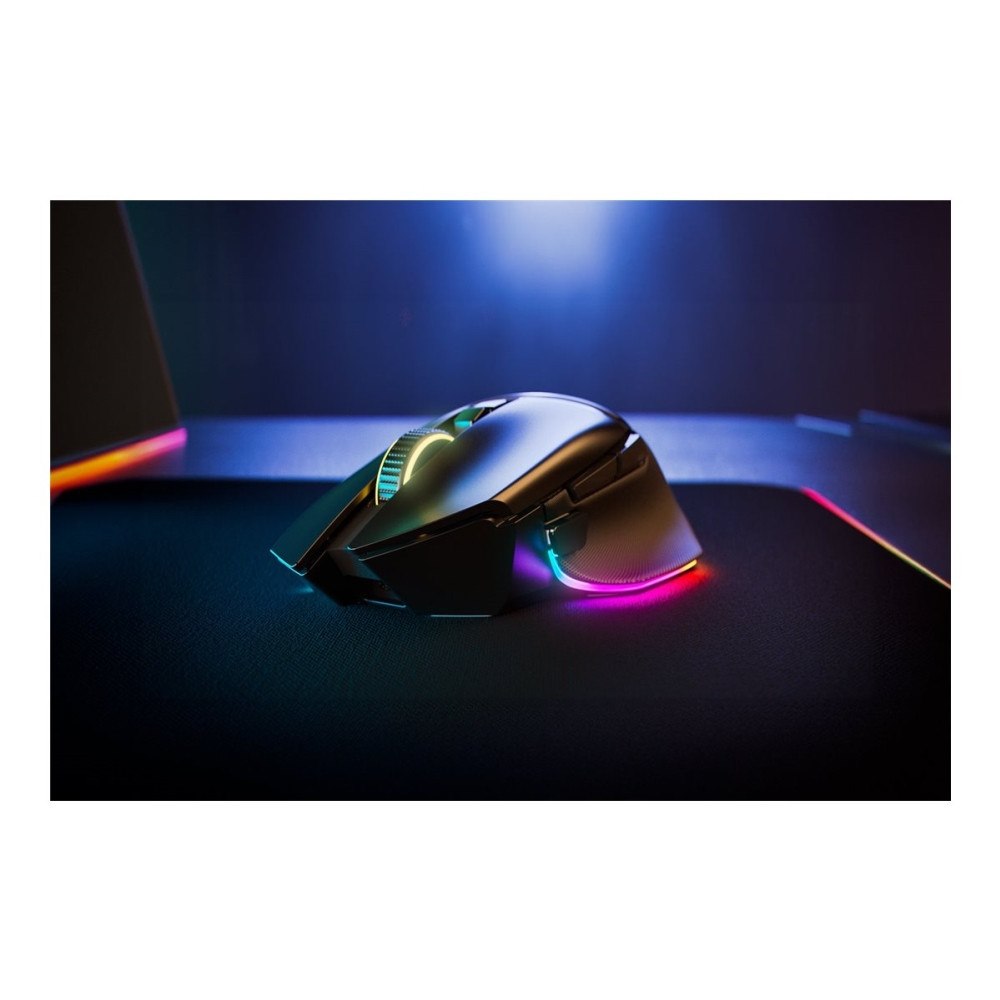Razer Razer Basilisk V3 pro 35K - mus - Bluetooth, USB-C, 2.4 GHz - svart