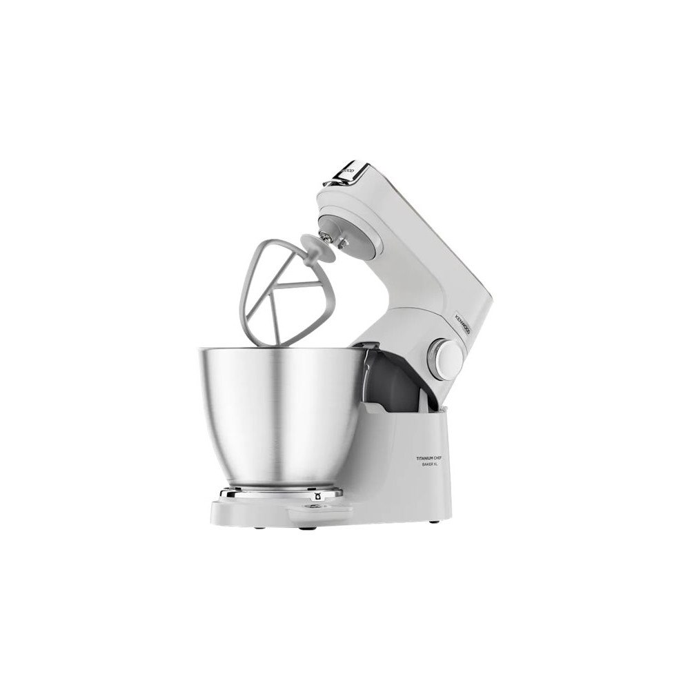 Kenwood Kenwood Titanium Chef Baker XL KVL65.001WH - köksmaskin - 1200 W - vit/champagne cream
