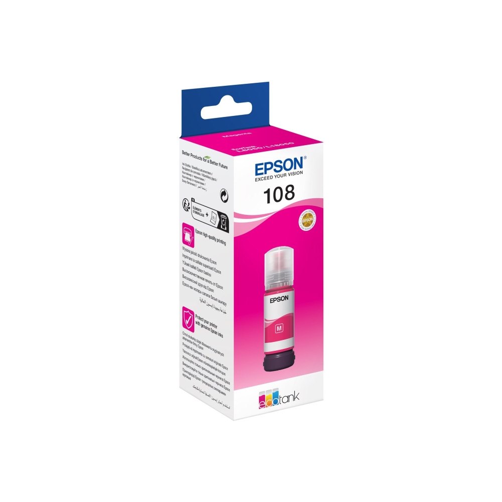 EPSON Epson EcoTank 107 - magenta - original - påfyllnadsbläck