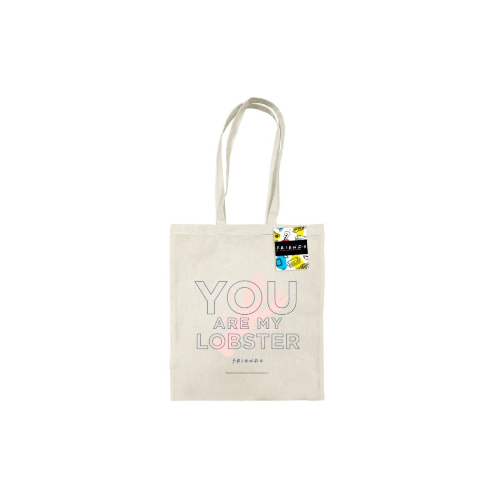 Pyramid International Friends (You'Re My Lobster) Natural Tote Bag