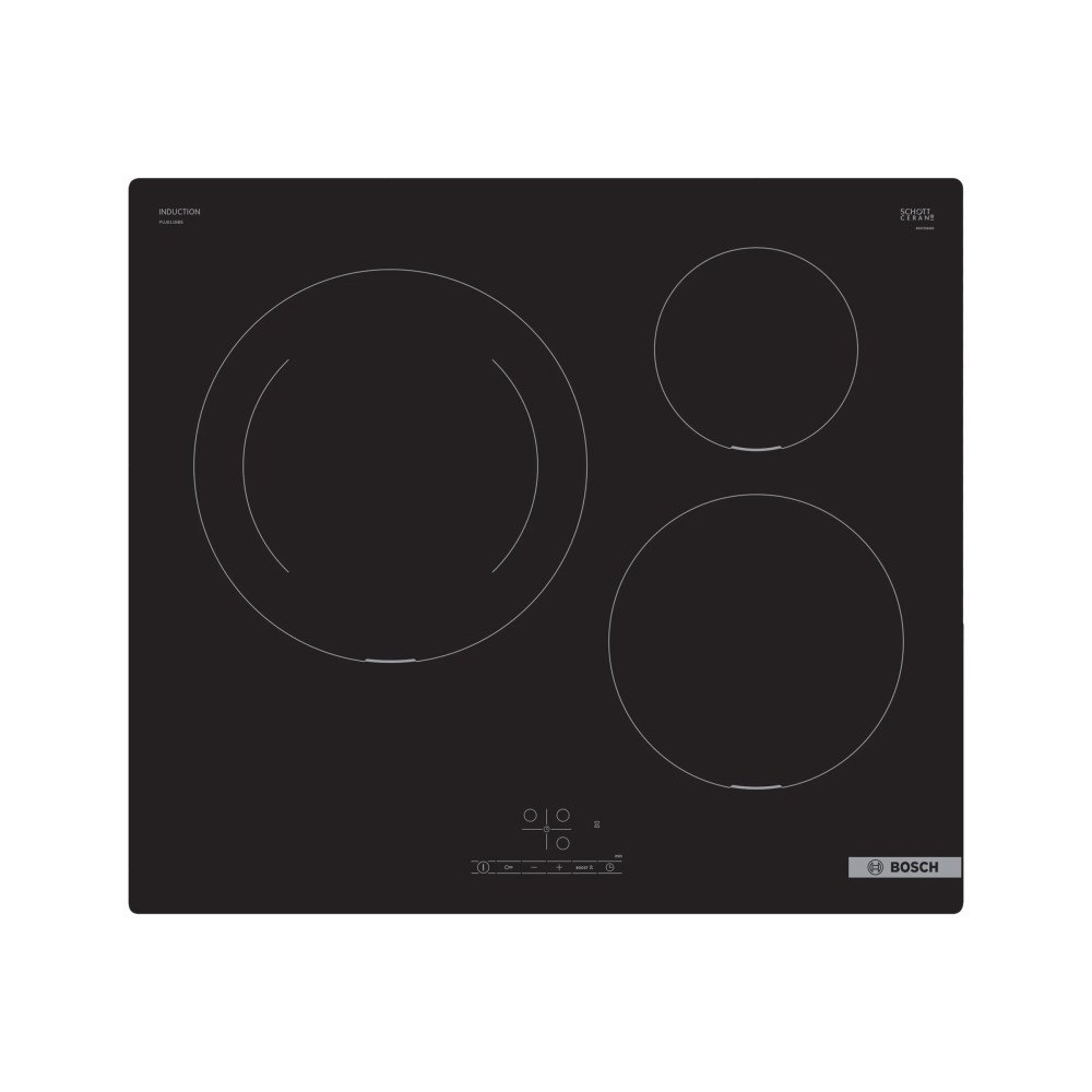 Bosch Bosch Serie | 4 PUJ611BB5E induktionshäll - 60 cm - svart - ramlös