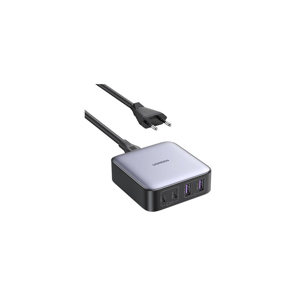 Ugreen Ugreen Nexode strömadapter - 2 x USB-C, 2 x USB - 65 Watt