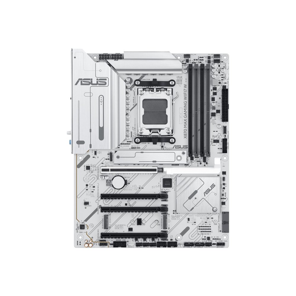 ASUS ASUS X870 MAX GAMING WIFI7 W - moderkort - ATX - Socket AM5 - AMD X870