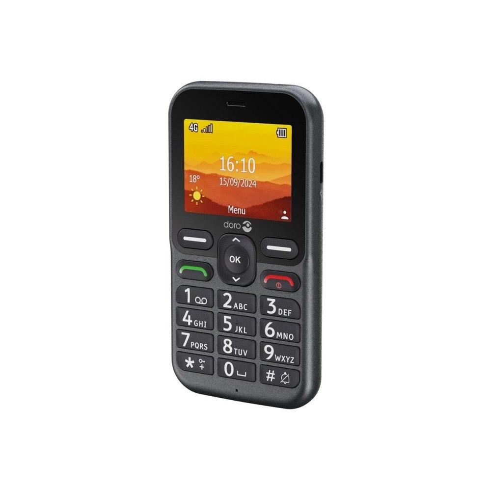 Doro DORO Leva L10 - svart - 4G funktionstelefon - 128 MB - GSM
