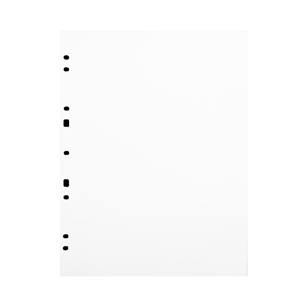 FOCUS Focus Carton Refillsheets for Ringbinder A4 White 30-pack