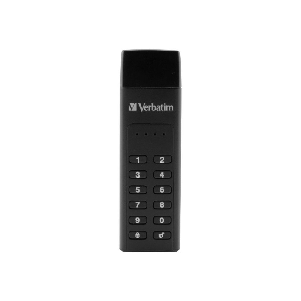 VERBATIM Verbatim Keypad Secure - USB flash-enhet - 64 GB