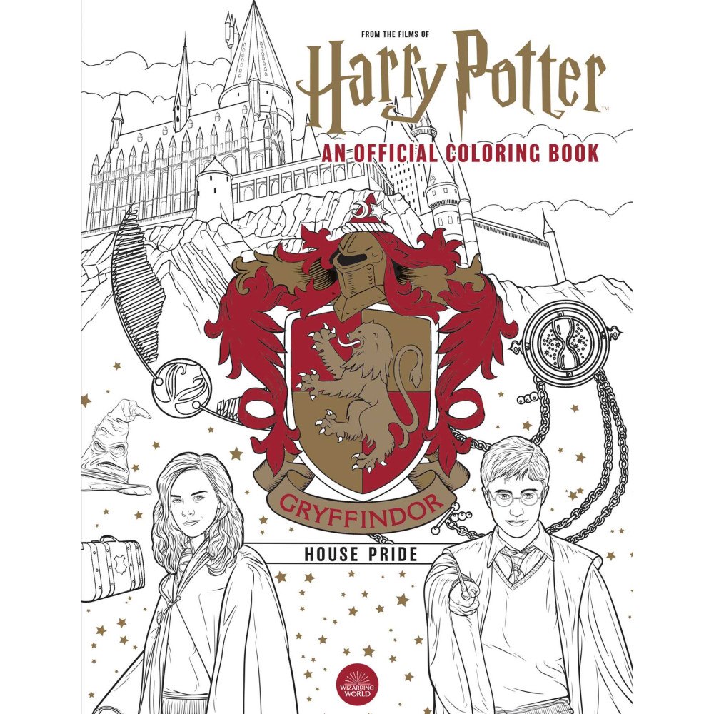 Insight Editions Harry Potter: Gryffindor House Pride: The Official Coloring Book (häftad, eng)