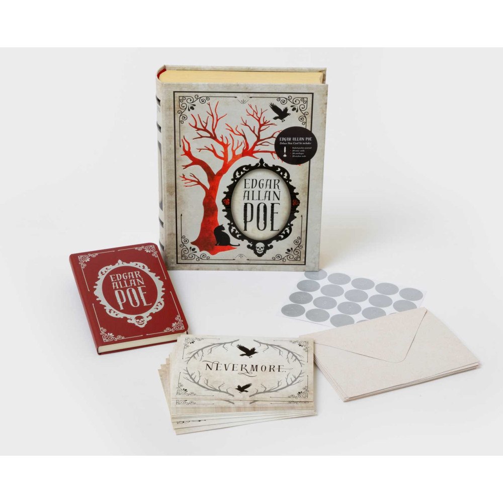 Insights Edgar Allan Poe Deluxe Note Card Set (With Keepsake Book Box) (inbunden, eng)