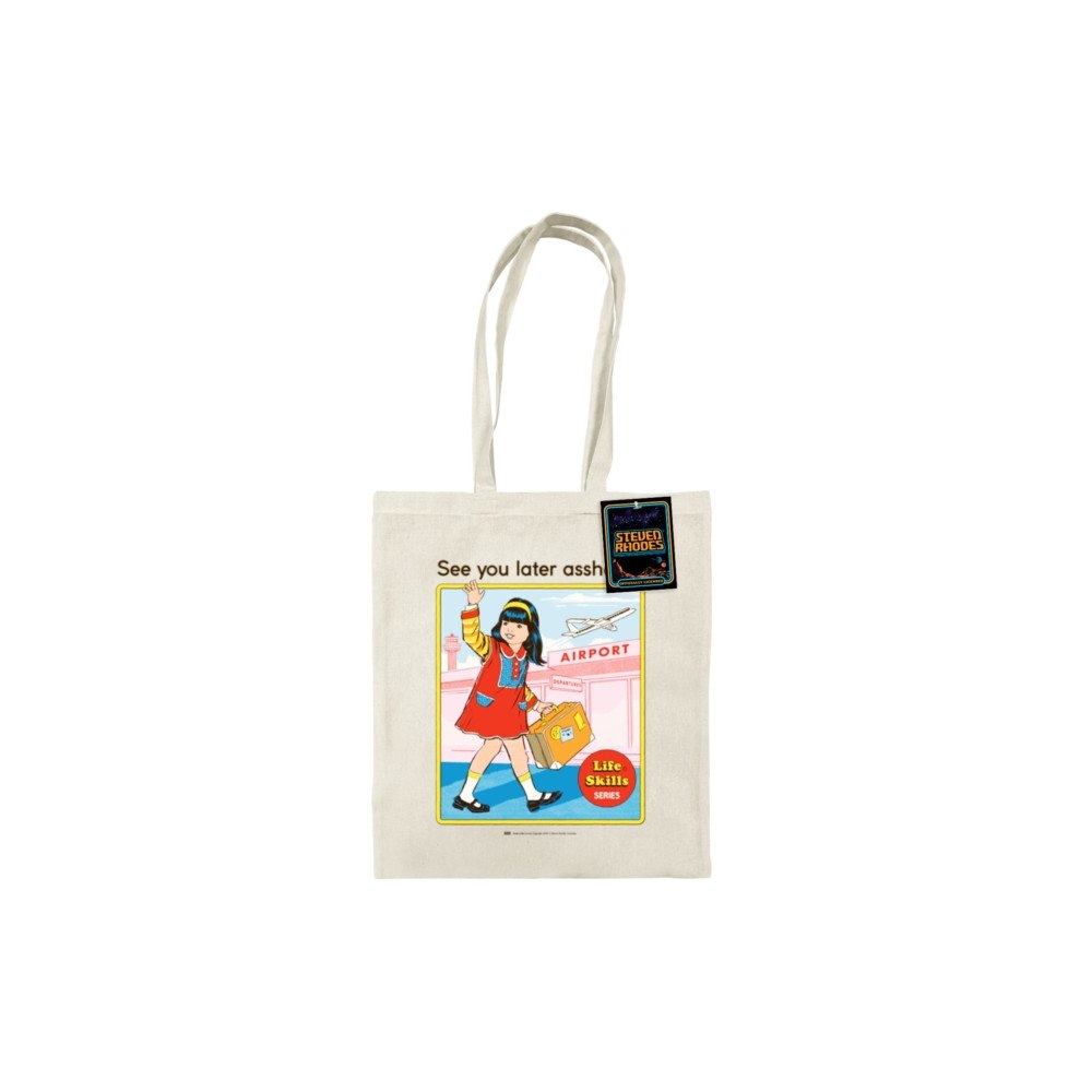 Pyramid International Steven Rhodes (See You Later) Natural Tote Bag