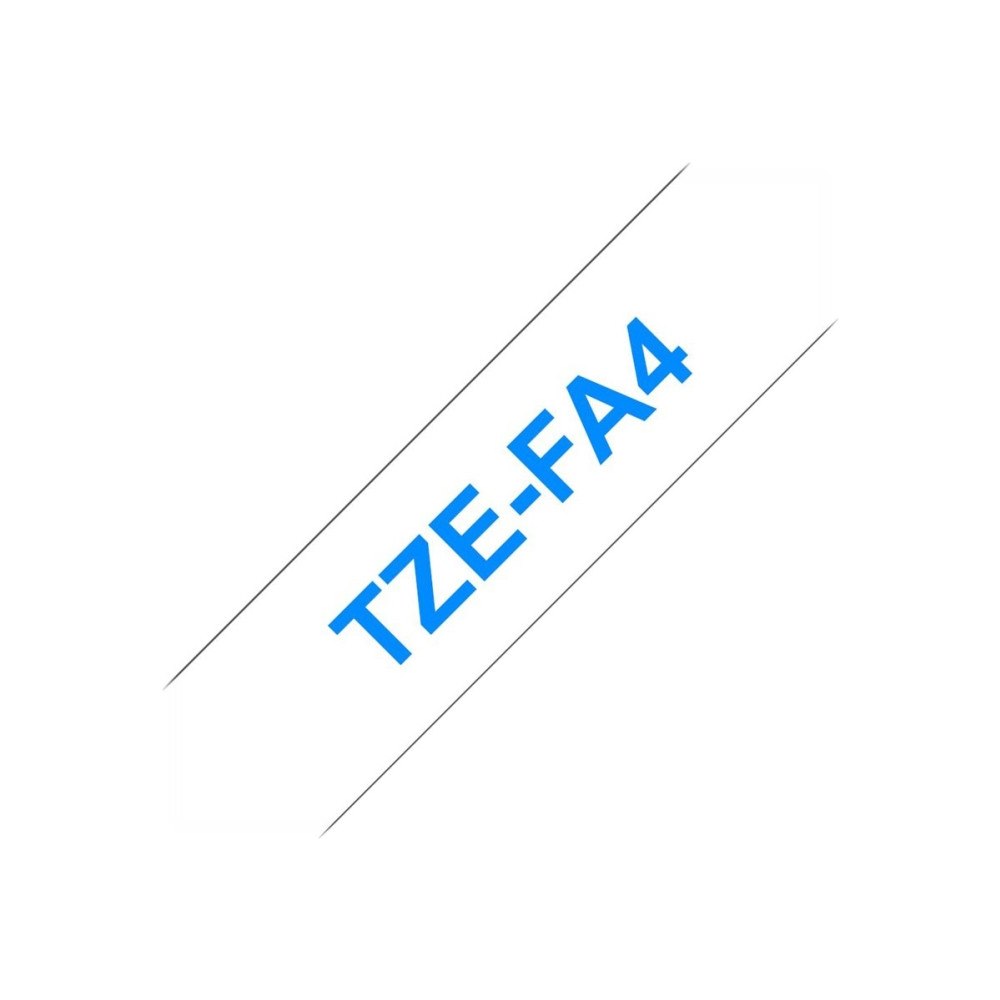 Brother Brother TZe-FA4 - tejp - 1 kassett(er) - Rulle (1,8 cm x 3 m)