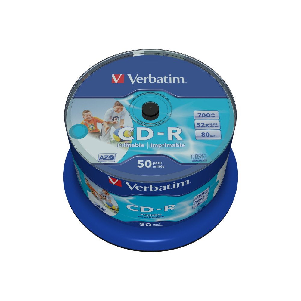 VERBATIM Verbatim DataLifePlus - CD-R x 50 - 700 MB - lagringsmedier
