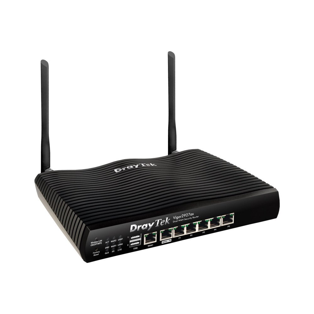 Draytek Draytek Vigor 2927ax - trådlös router - Wi-Fi 6 - skrivbordsmodell