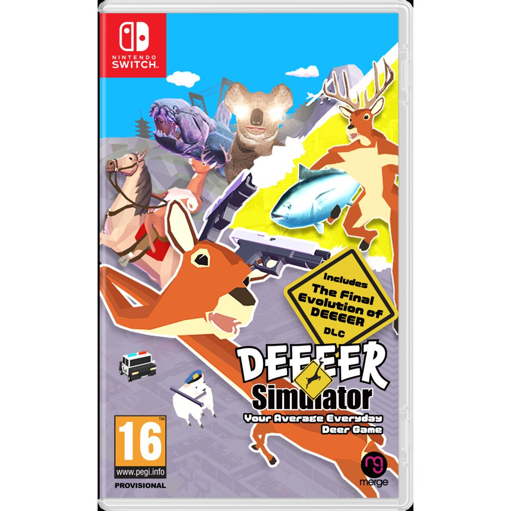 Spel DEEEER Simulator: Your Average Everyday Deer Game Nintendo Switch