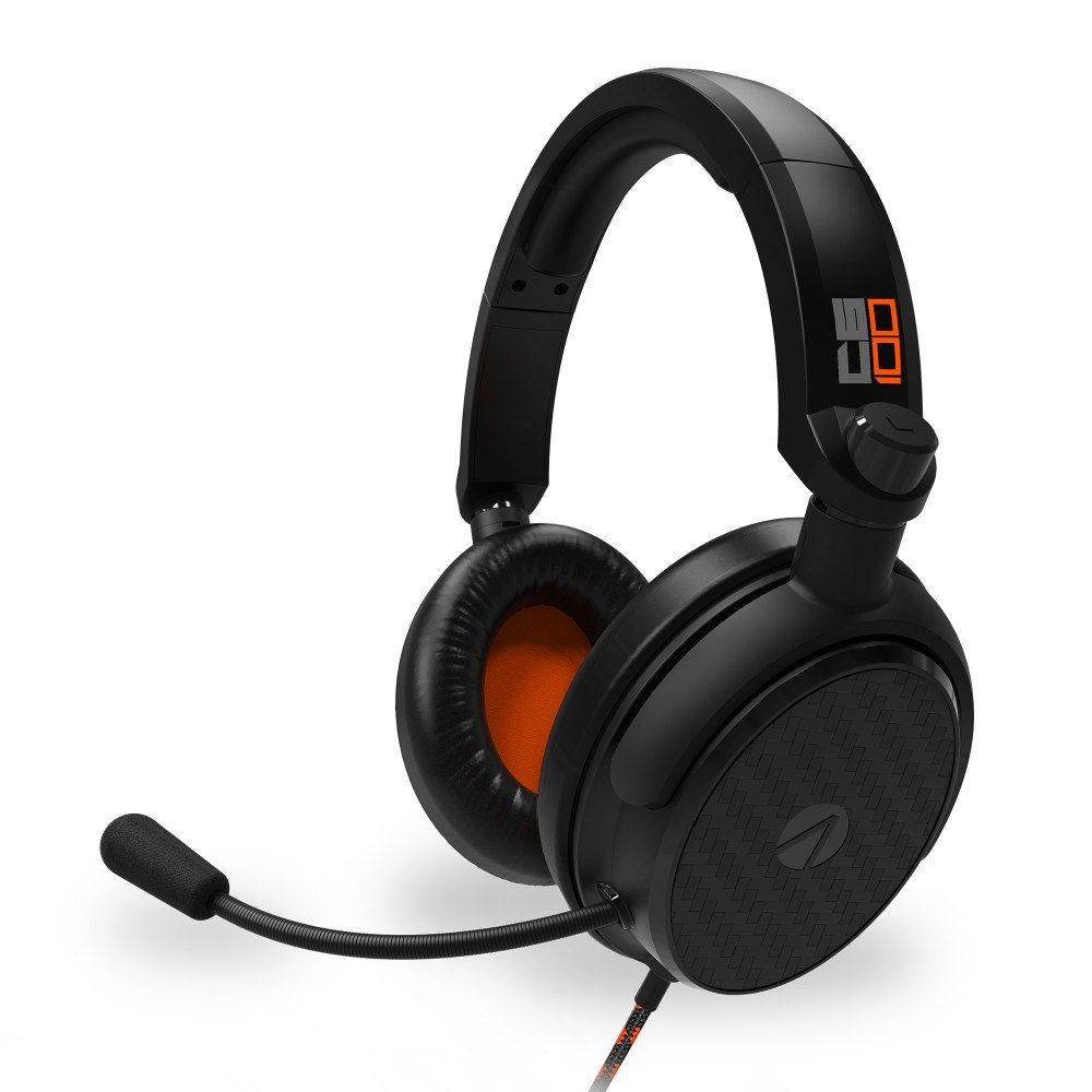 Nintendo Stealth C6-100 Gaming Headset for PC,  XBOX, PS4/PS5 - Orange