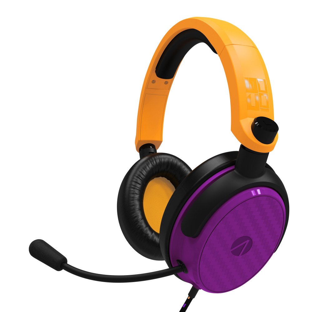 Stealth Stealth C6-100 Gaming Headset for Switch, XBOX, PS4/PS5, PC - Neon Orange/Purple