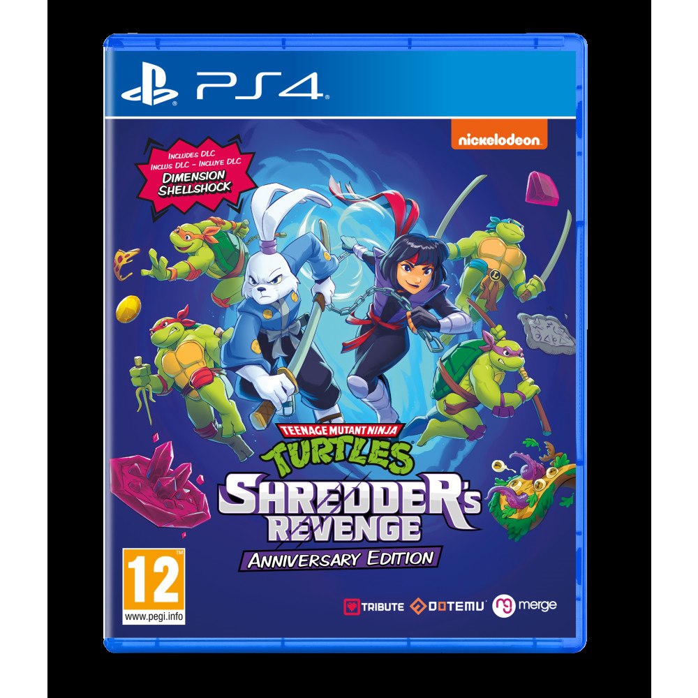Spel Teenage Mutant Ninja Turtles: Shredder's Revenge - Anniversary Edition Playstation 4