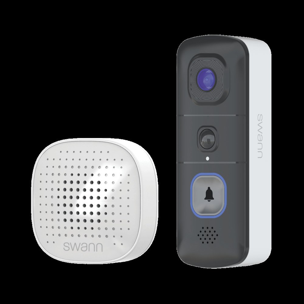 Swann Swann EVO Trådlös Videodörrklocka med SwannShield AI röstassistent