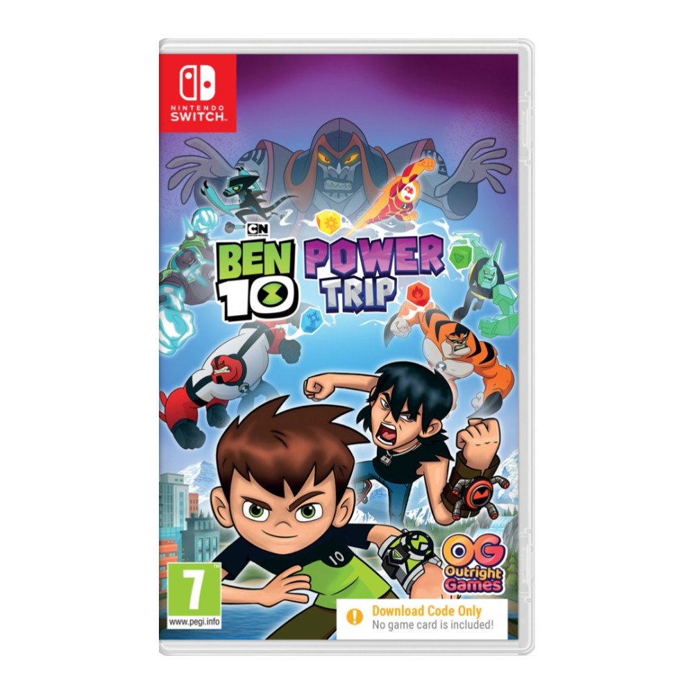 Spel Ben 10 Power Trip Nintendo Switch (Code In  A Box)