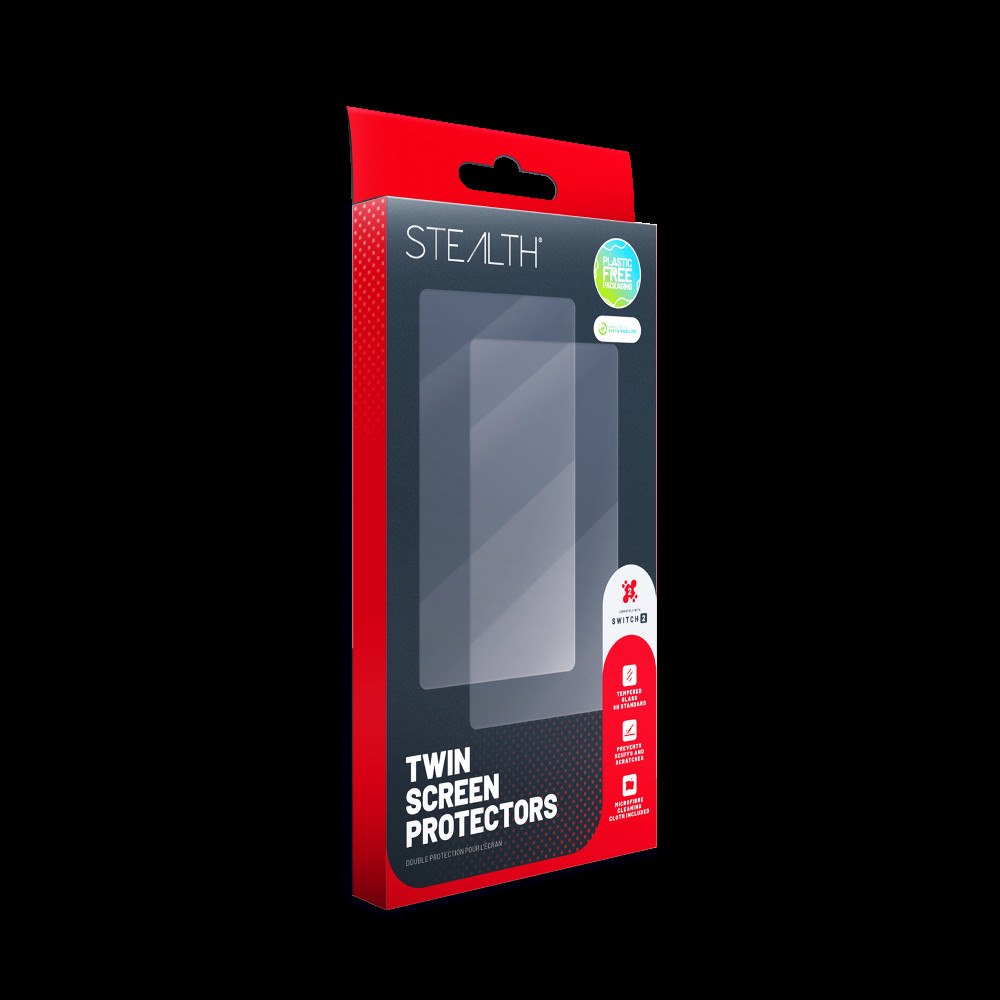 Nintendo Stealth Twin Screen Protectors  - Nintendo Switch 2