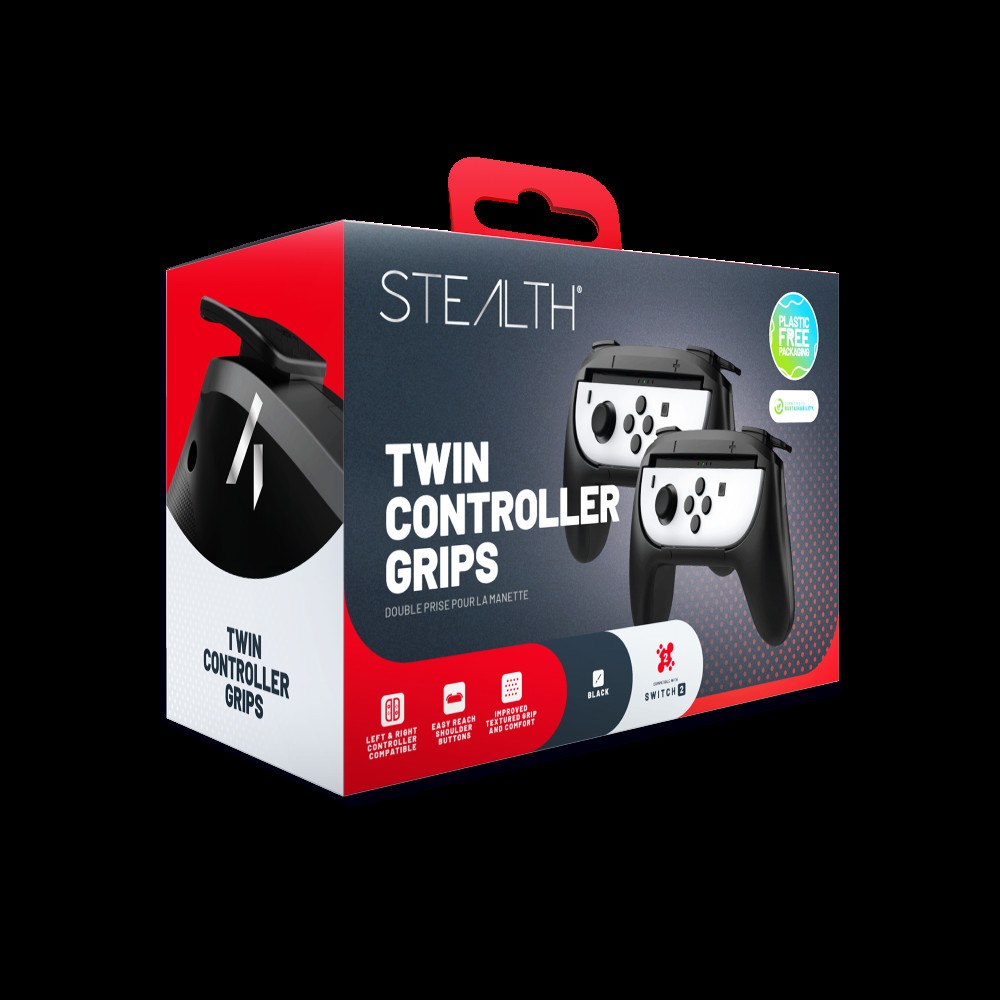 Nintendo Stealth Twin Controller Grips - Nintendo Switch 2