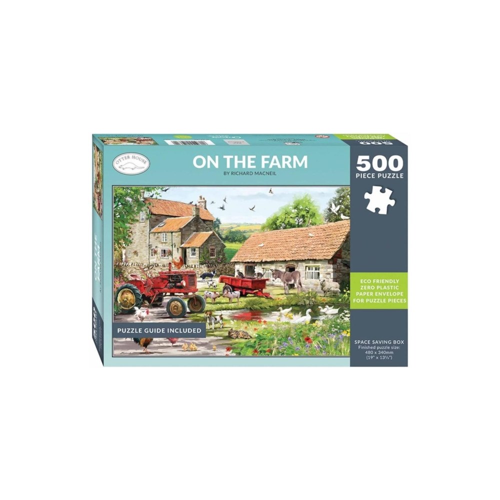 OTTER HOUSE JIGSAWS JIGSAW 500 PIECE ON THE FARM L (häftad, eng)