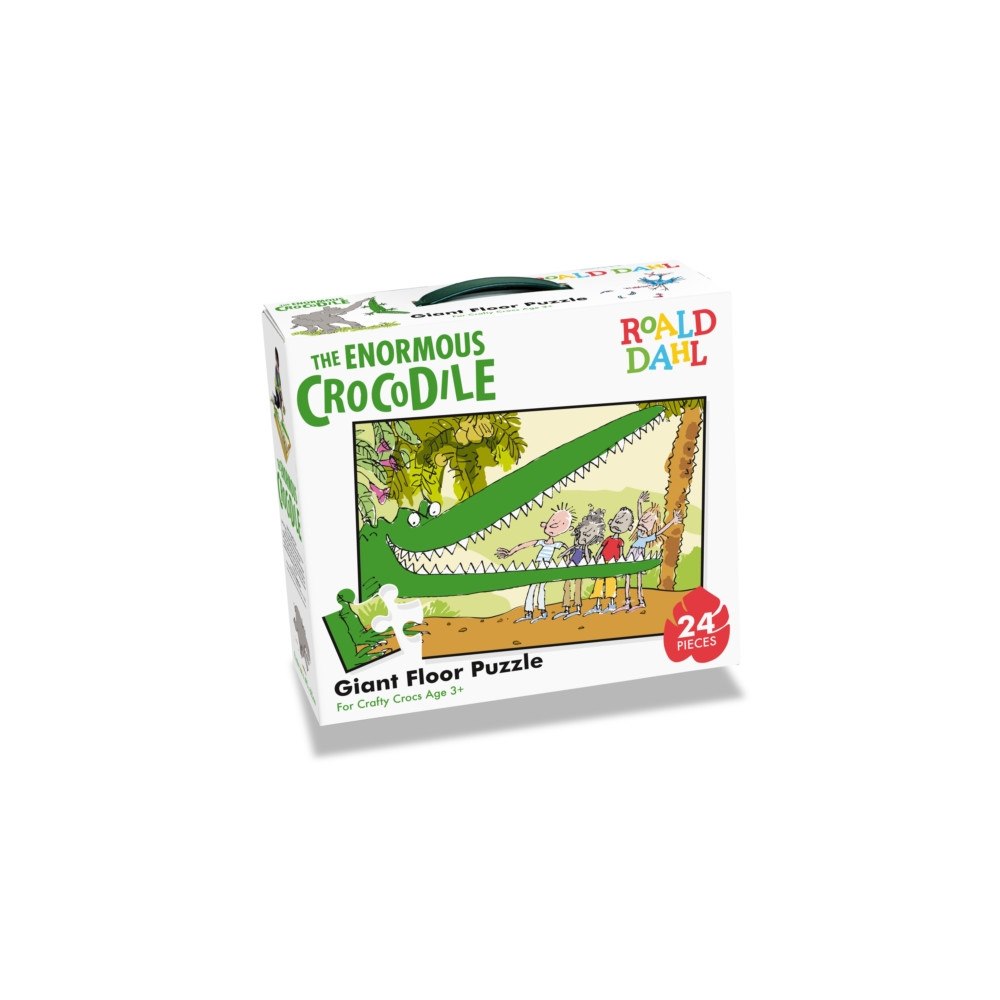 Paul Lamond Games Enor. Croc 24PC Floor Puzzle (häftad, eng)