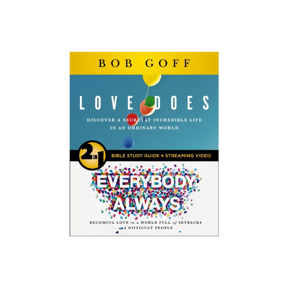 HarperChristian Resources Love Does/Everybody Always 2-in-1 Bible Study Guide plus Streaming Video (häftad, eng)
