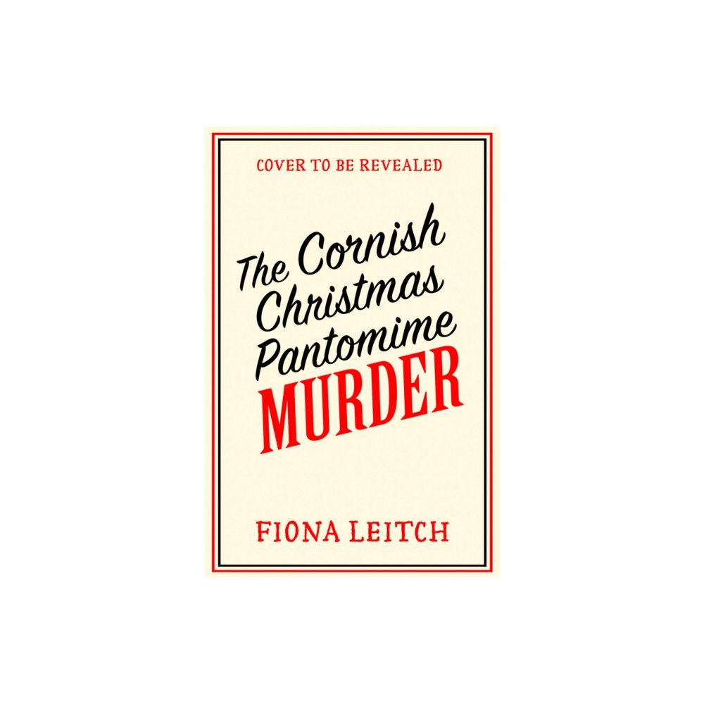 HarperCollins Publishers The Cornish Christmas Pantomime Murder (häftad, eng)