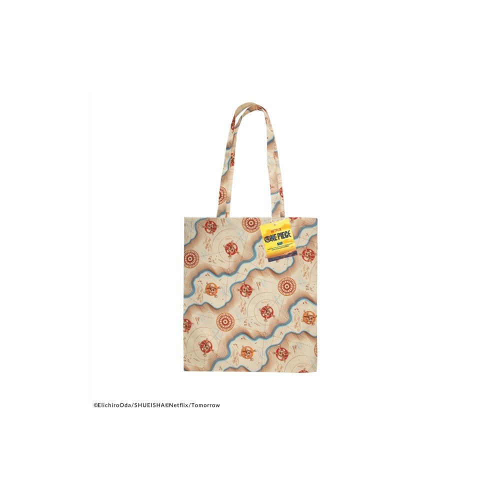 Wizard Alliance Grand Line Map Tote Bag