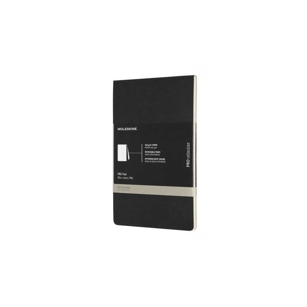 Not Stated Moleskine Pro Pad Large Black (häftad, eng)