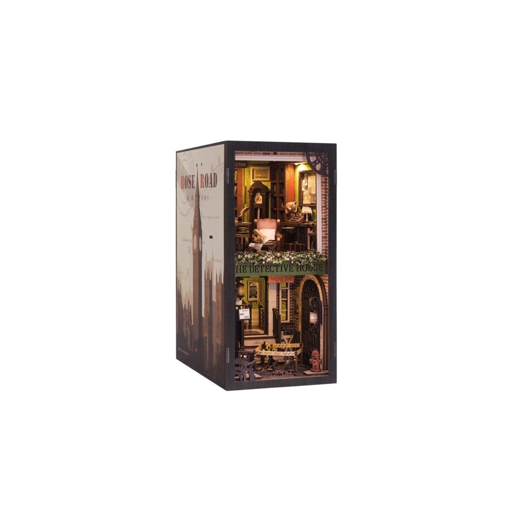 Cutebee Rose Detective Agency - Book Nook 3D Puzzle (häftad, eng)