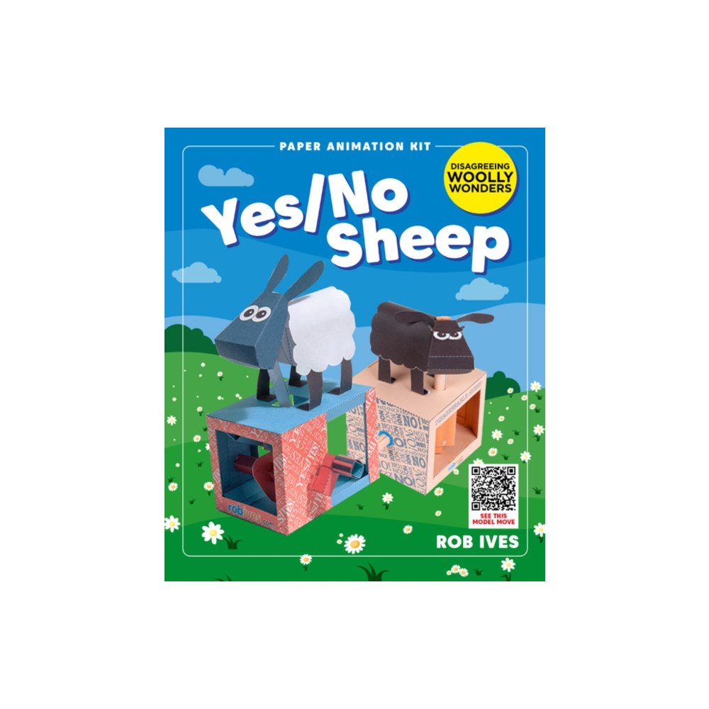 GO ON MAKE ME Yes/No Sheep -Rob Ives Paper Animation Kit
