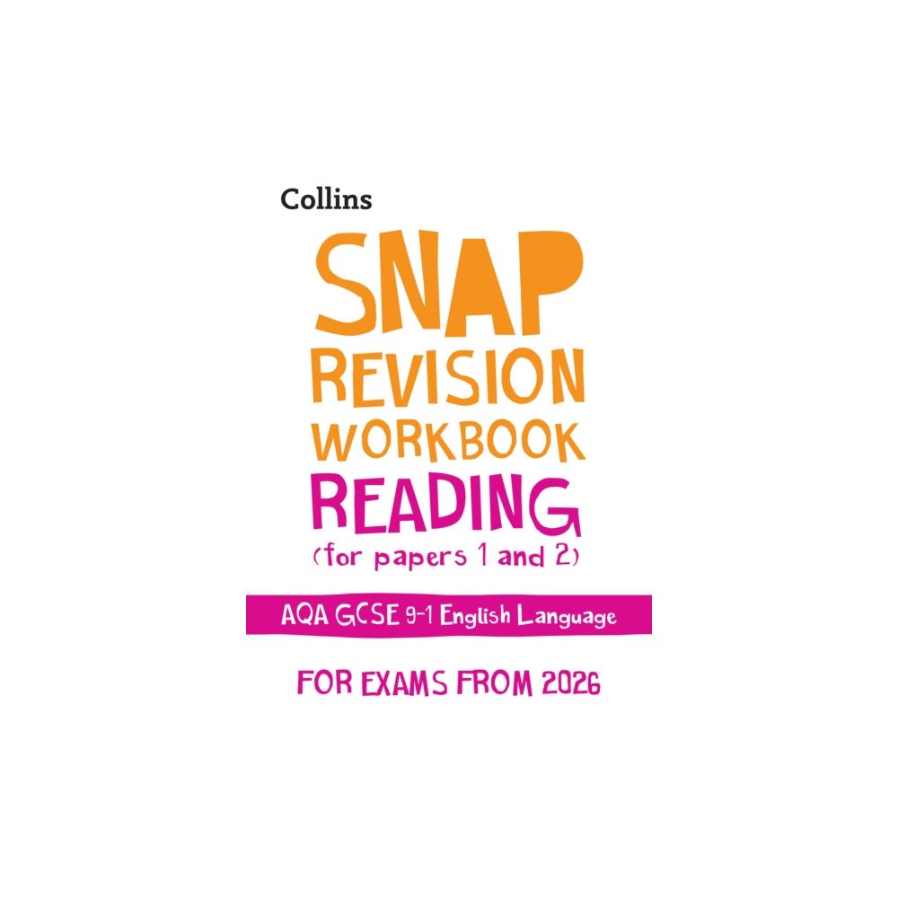 HarperCollins Publishers AQA GCSE 9-1 English Language Reading (Papers 1 & 2) Workbook (häftad, eng)