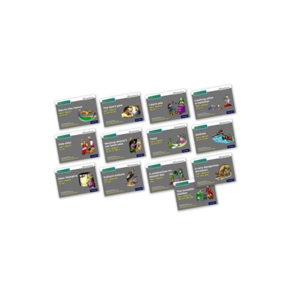 Oxford University Press Read Write Inc. Phonics: Grey Set 7 Core Storybooks (Mixed Pack of 13) (häftad, eng)