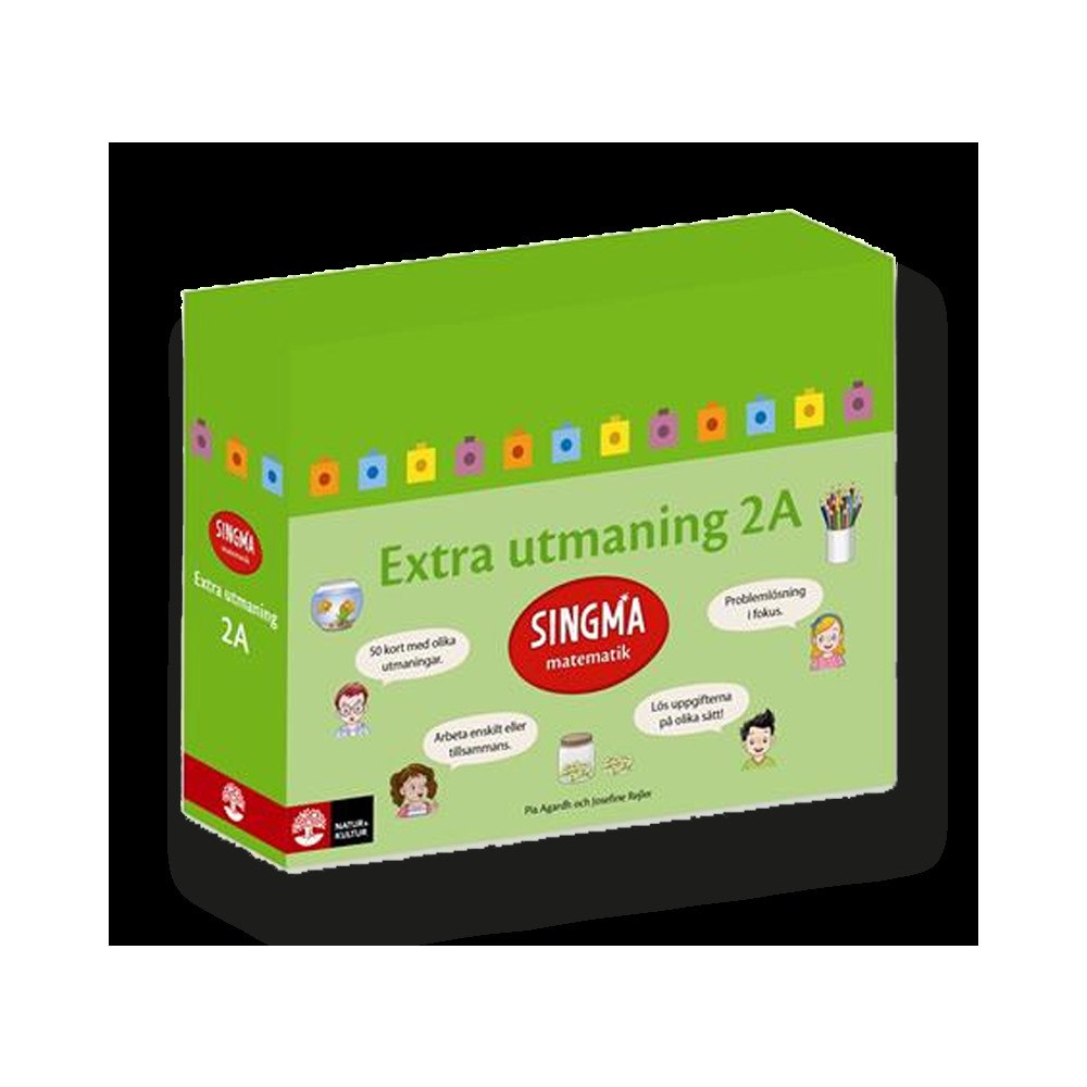 Pia Agardh Singma matematik 2A Extra utmaning (bok)