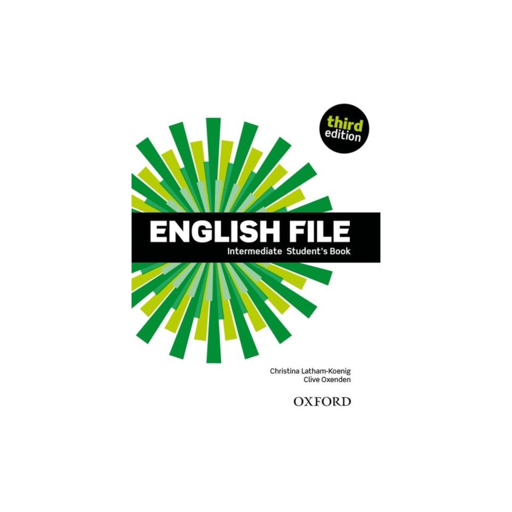 OXFORD UNIVERSITY PRESS ELT ENG FILE 3E INT SB (häftad, eng)