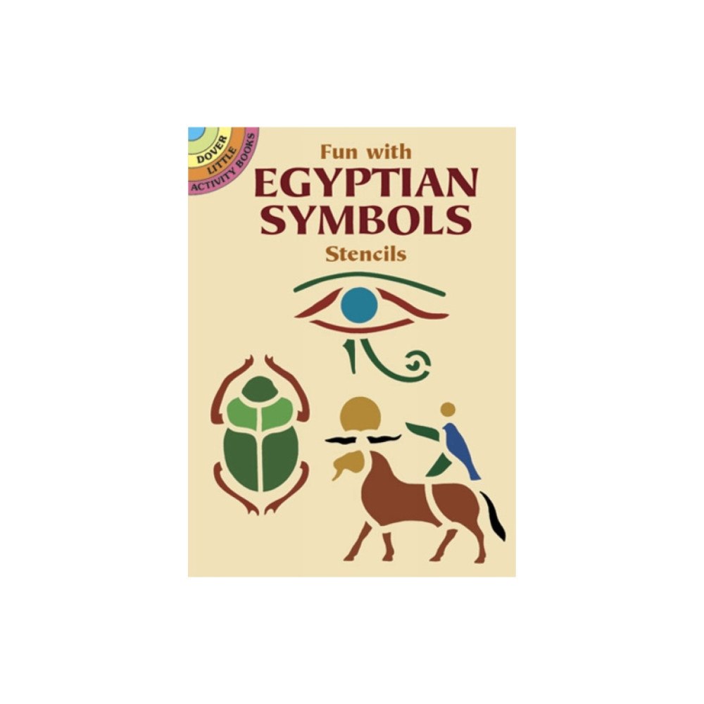 Dover publications inc. Fun with Stencils: Egyptian Symbols (häftad, eng)