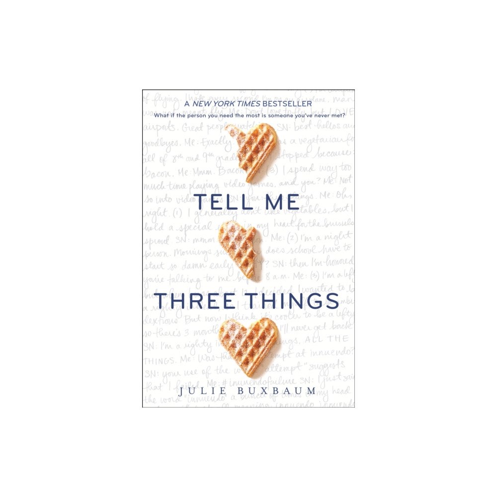 Not Stated Tell Me Three Things (häftad, eng)