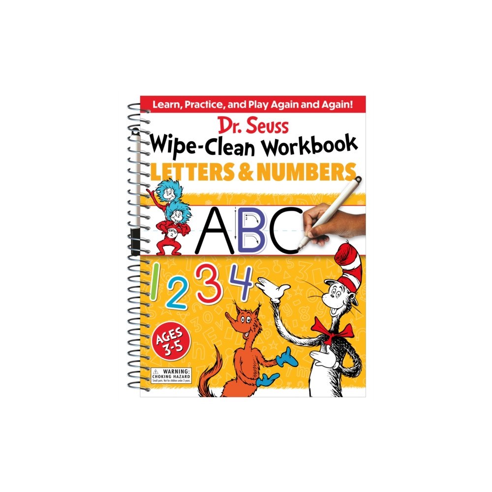 Not Stated Dr. Seuss Wipe-Clean Workbook: Letters and Numbers (häftad, eng)