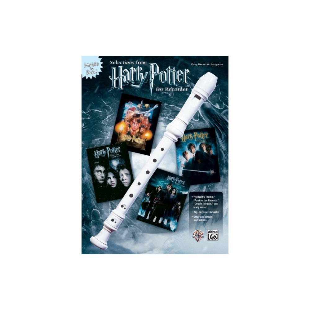 ALFRED PUBLISHING CO.(UK)LTD HARRY POTTER SELECTIONS RECORDER (häftad, eng)