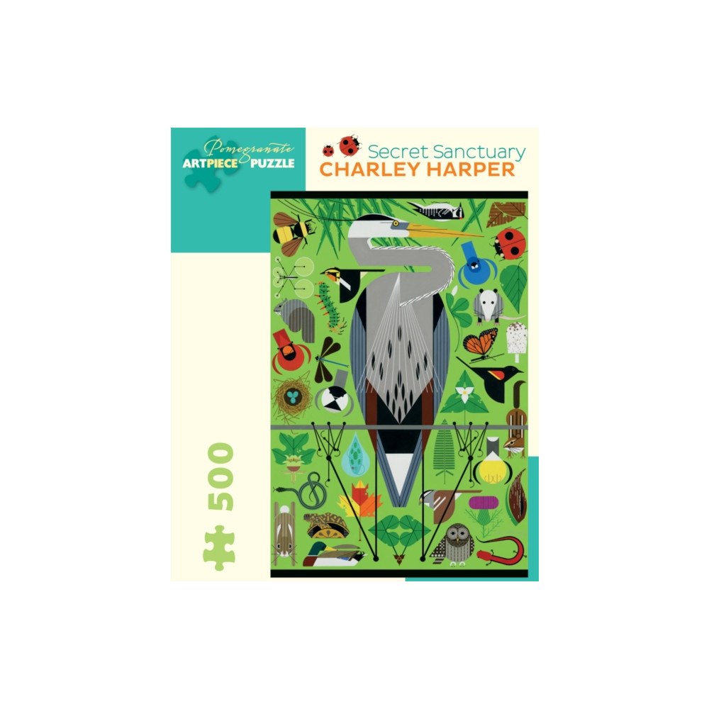 Pomegranate Europe SECRET SANCTUARY 500-PIECE JIGSAW PUZZLE (häftad, eng)