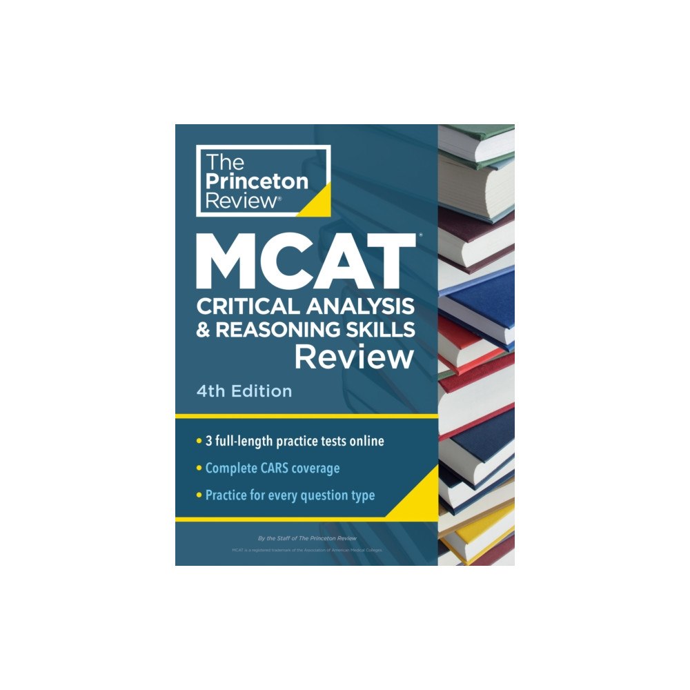 Random House USA Inc Princeton Review MCAT Critical Analysis and Reasoning Skills Review, 4th Edition (häftad, eng)