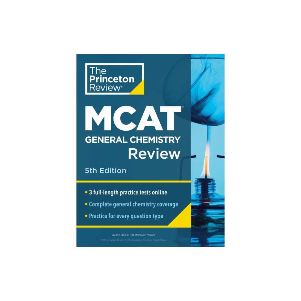 Random House USA Inc Princeton Review MCAT General Chemistry Review, 5th Edition (häftad, eng)